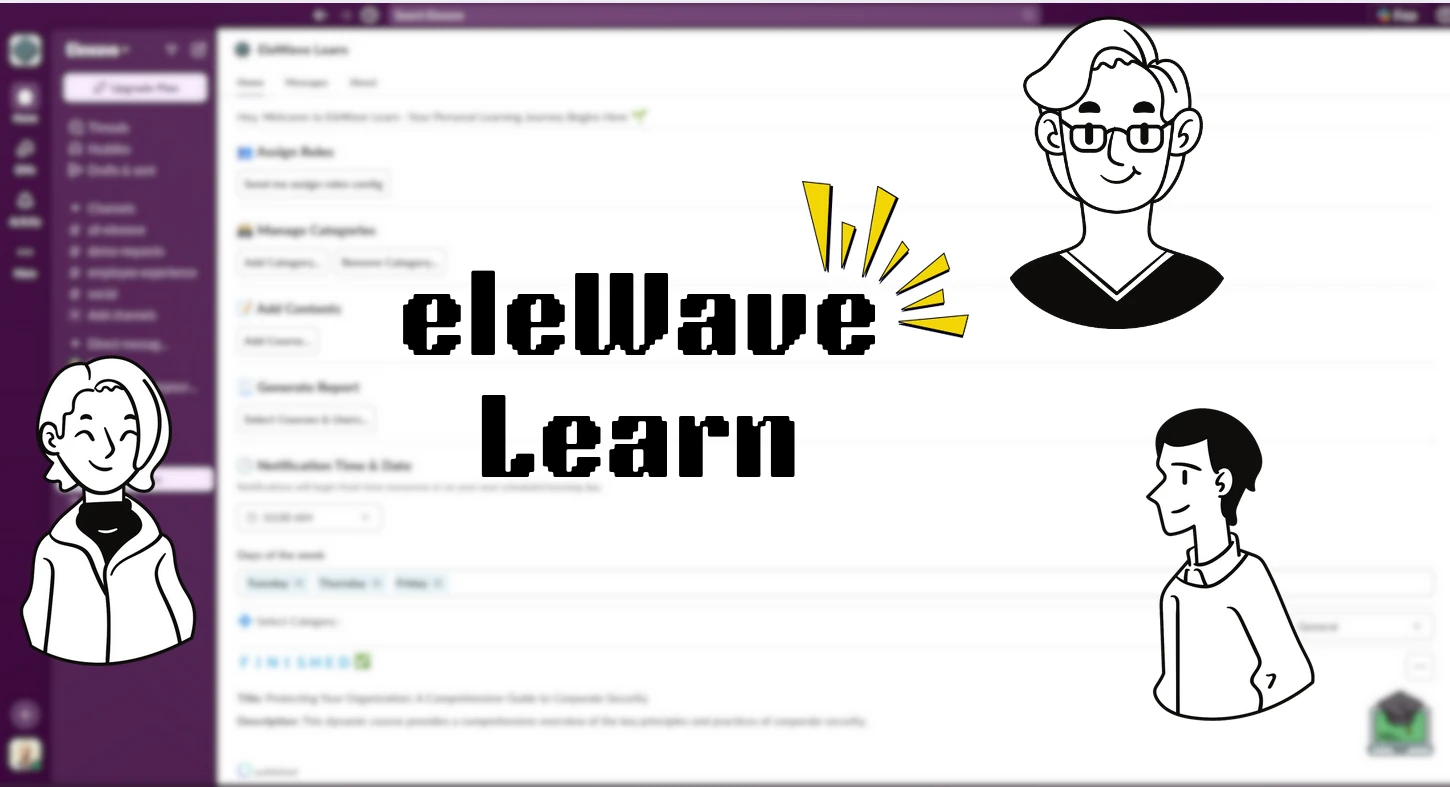 EleWave Learn illustration